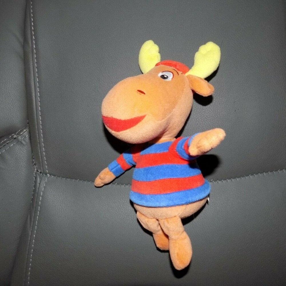 TY Backyardigans Tyrone Beanie Baby Moose 8" Plush